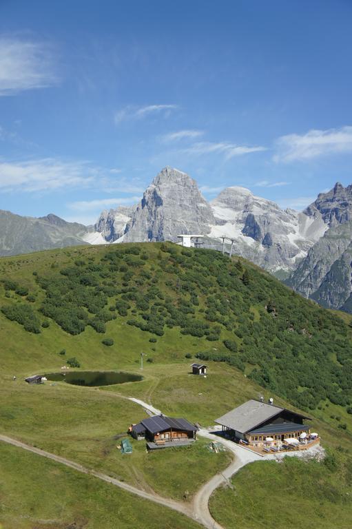 Berggasthaus Edelweisshütte Ladurns Innerpflersch Exterior foto