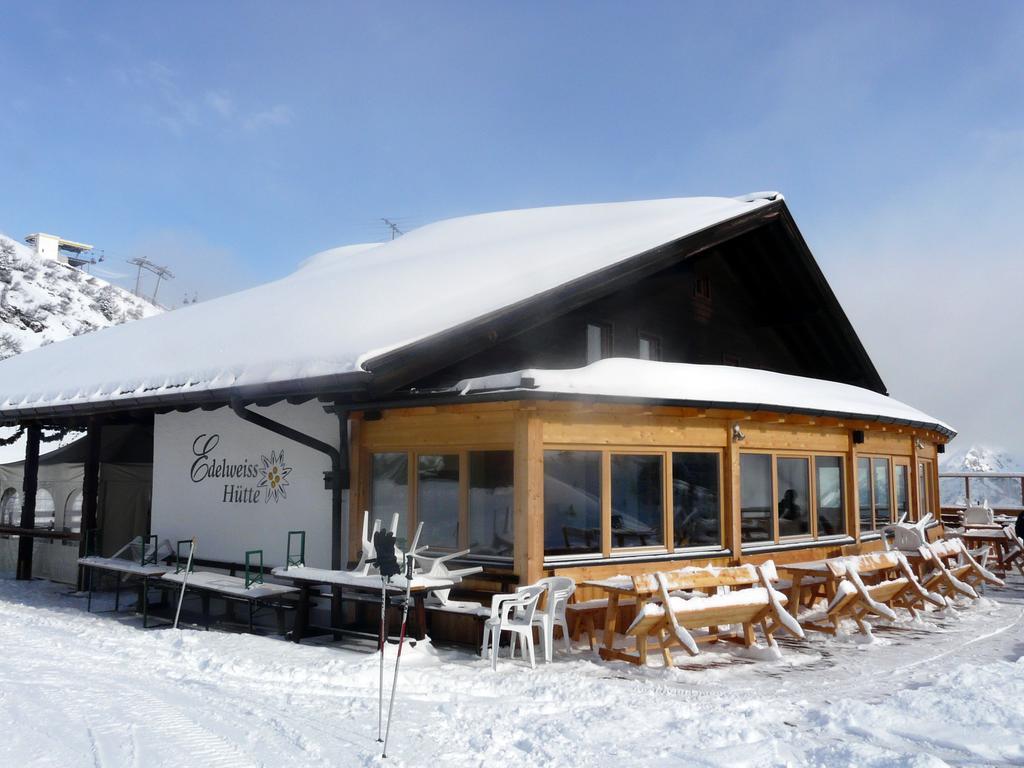 Berggasthaus Edelweisshütte Ladurns Innerpflersch Exterior foto