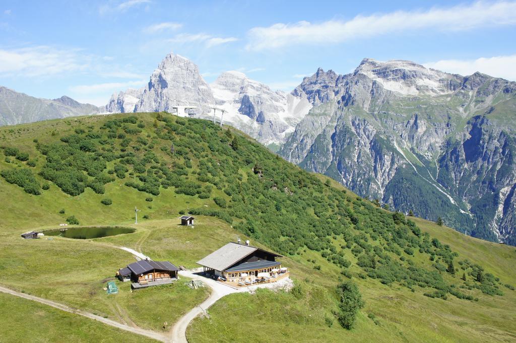 Berggasthaus Edelweisshütte Ladurns Innerpflersch Exterior foto