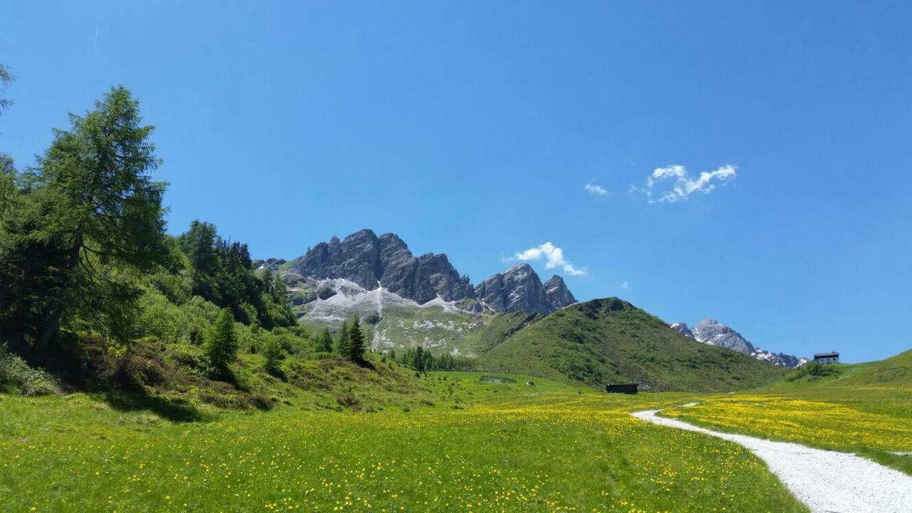 Berggasthaus Edelweisshütte Ladurns Innerpflersch Exterior foto